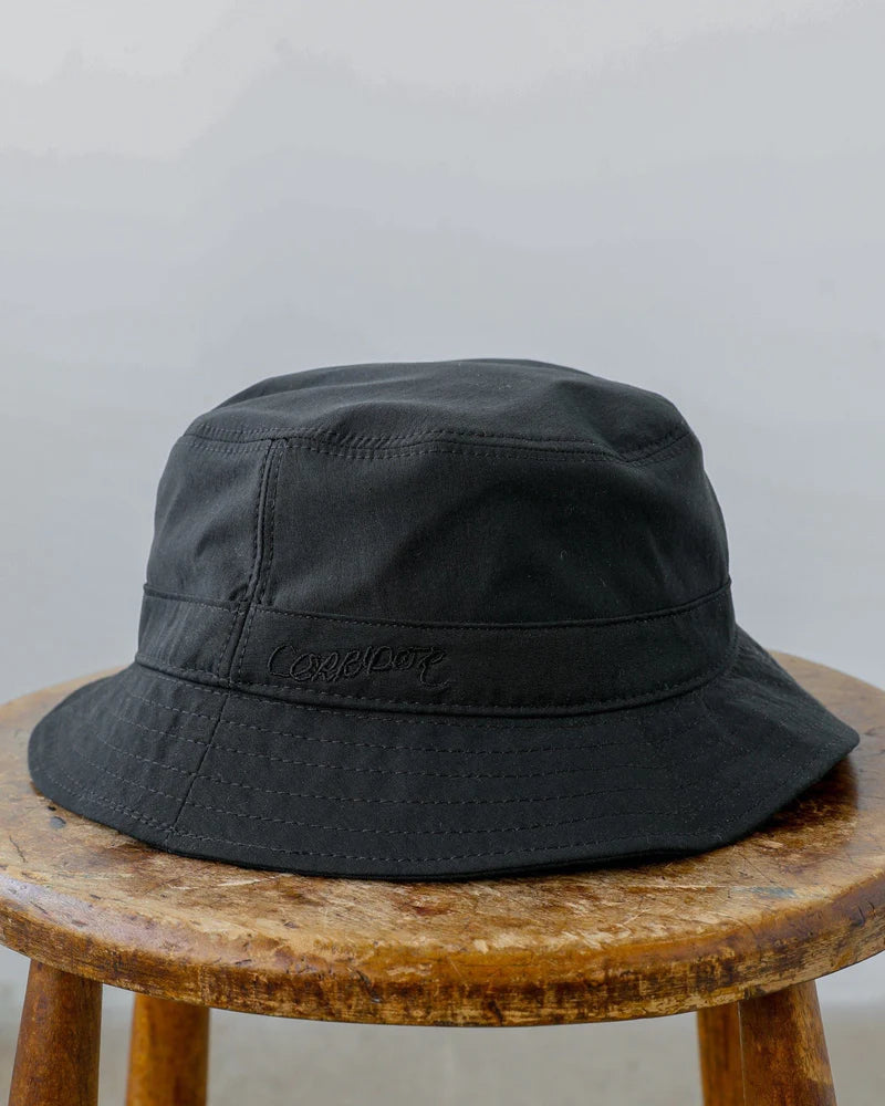 Taslan Bucket Hat - Black