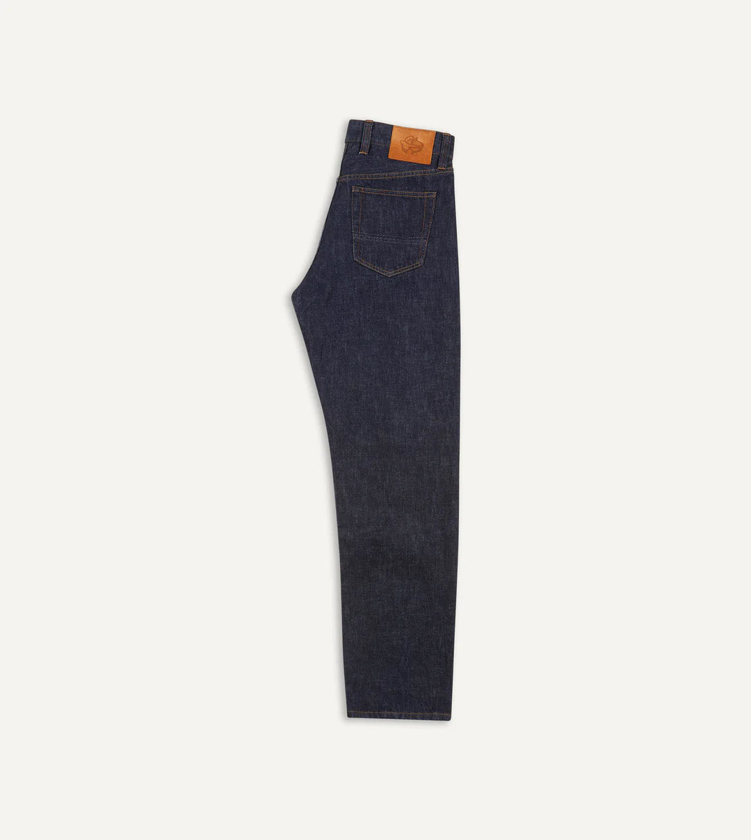 14.2oz Japanese Selvedge Denim Five-Pocket Jeans - Indigo Rinse