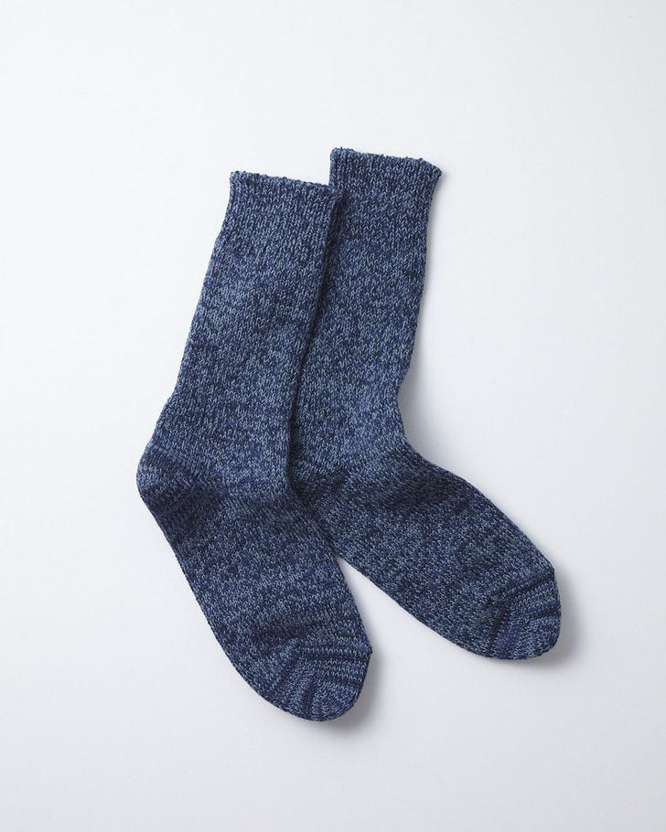 Denim Tone Crew Socks