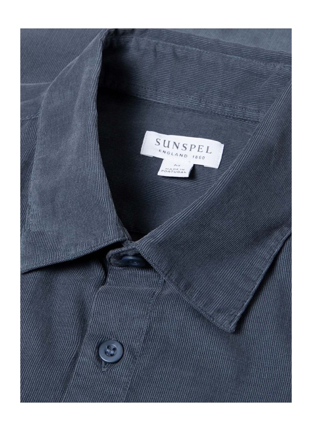 Fine Corduroy Shirt - Dark Petrol