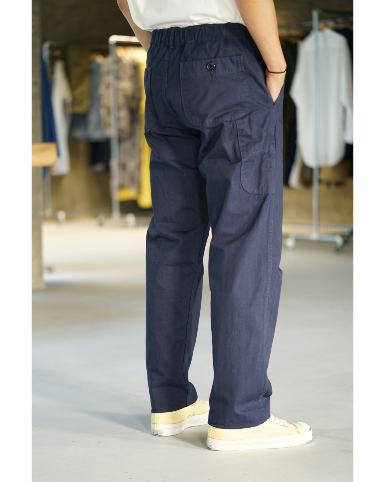 maatee&sons FRENCH WORK PANTS NAVY サイズ2 French Work Pants - Navy