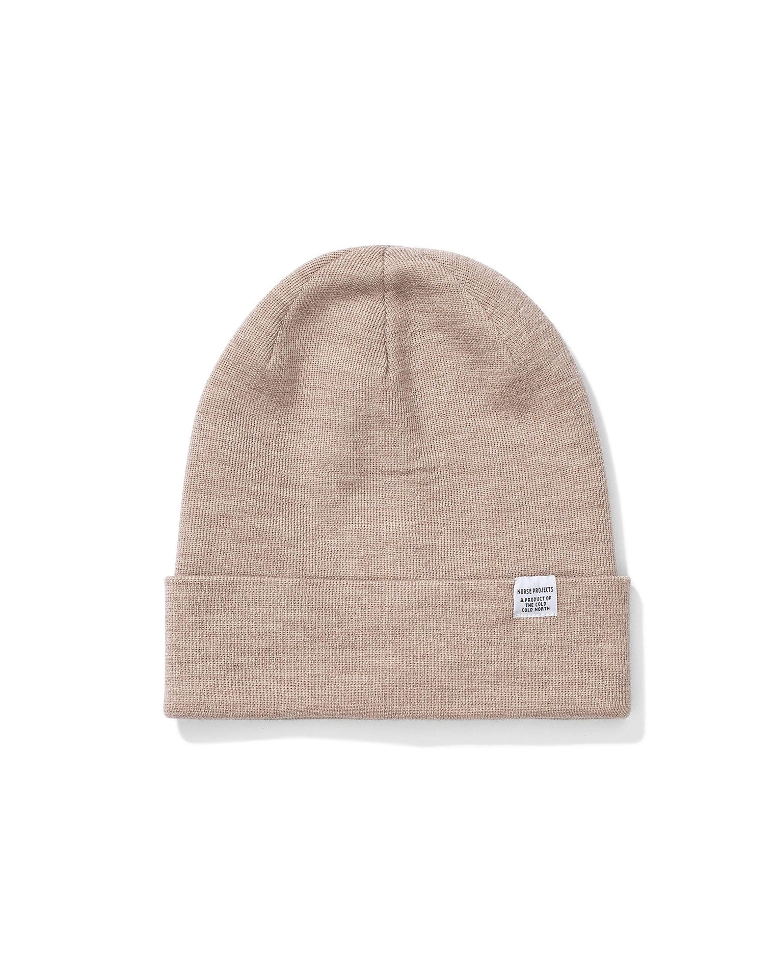 Merino Wool Top Beanie - Utility Khaki