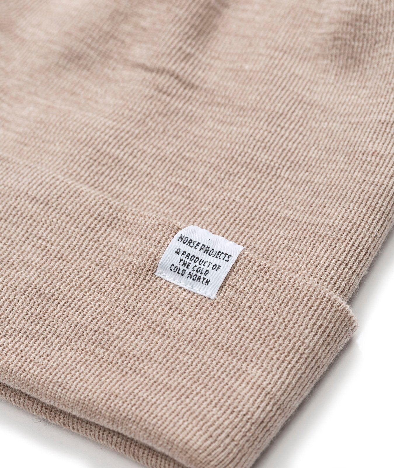 Merino Wool Top Beanie - Utility Khaki