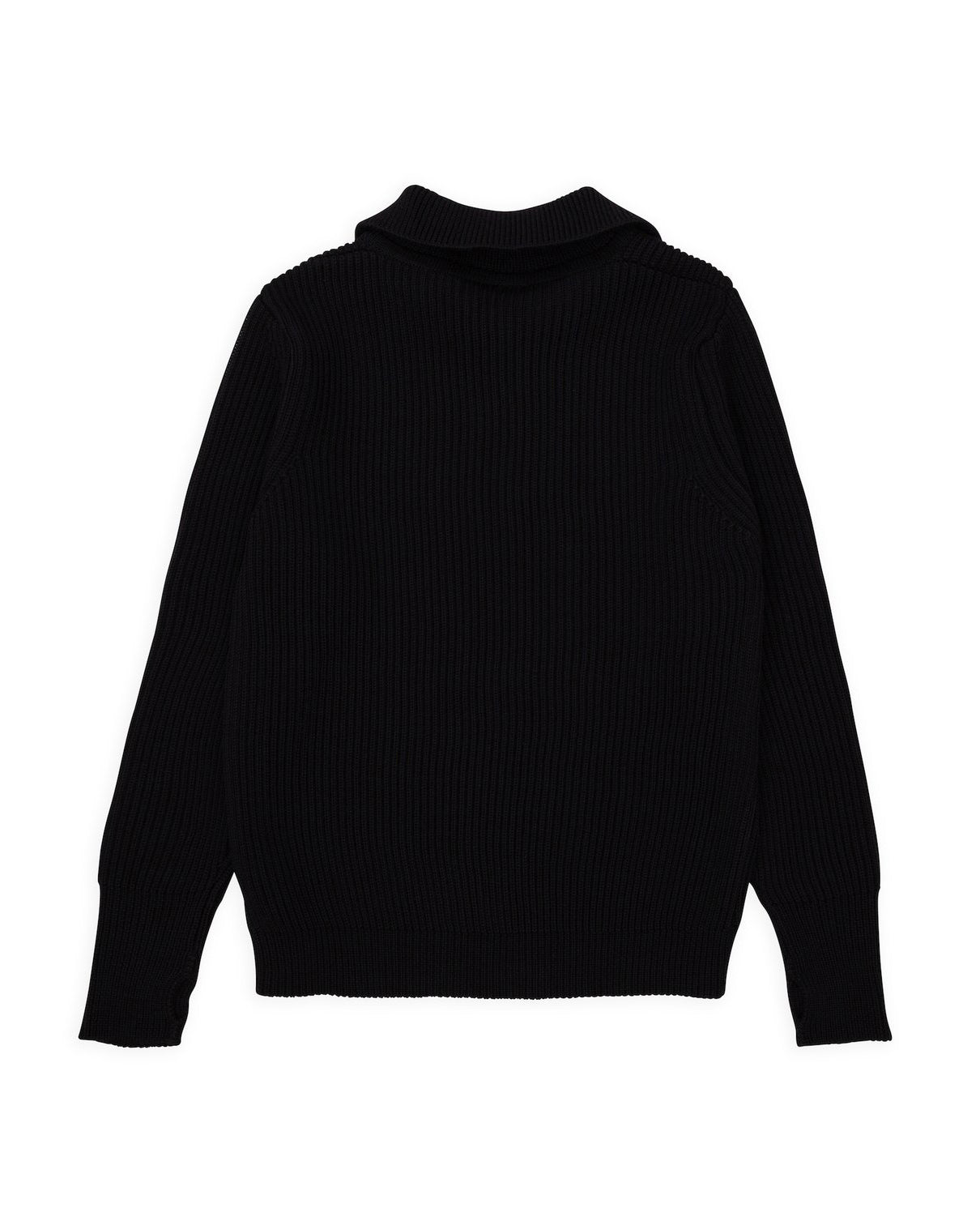 Half-Zip Sweater - Black