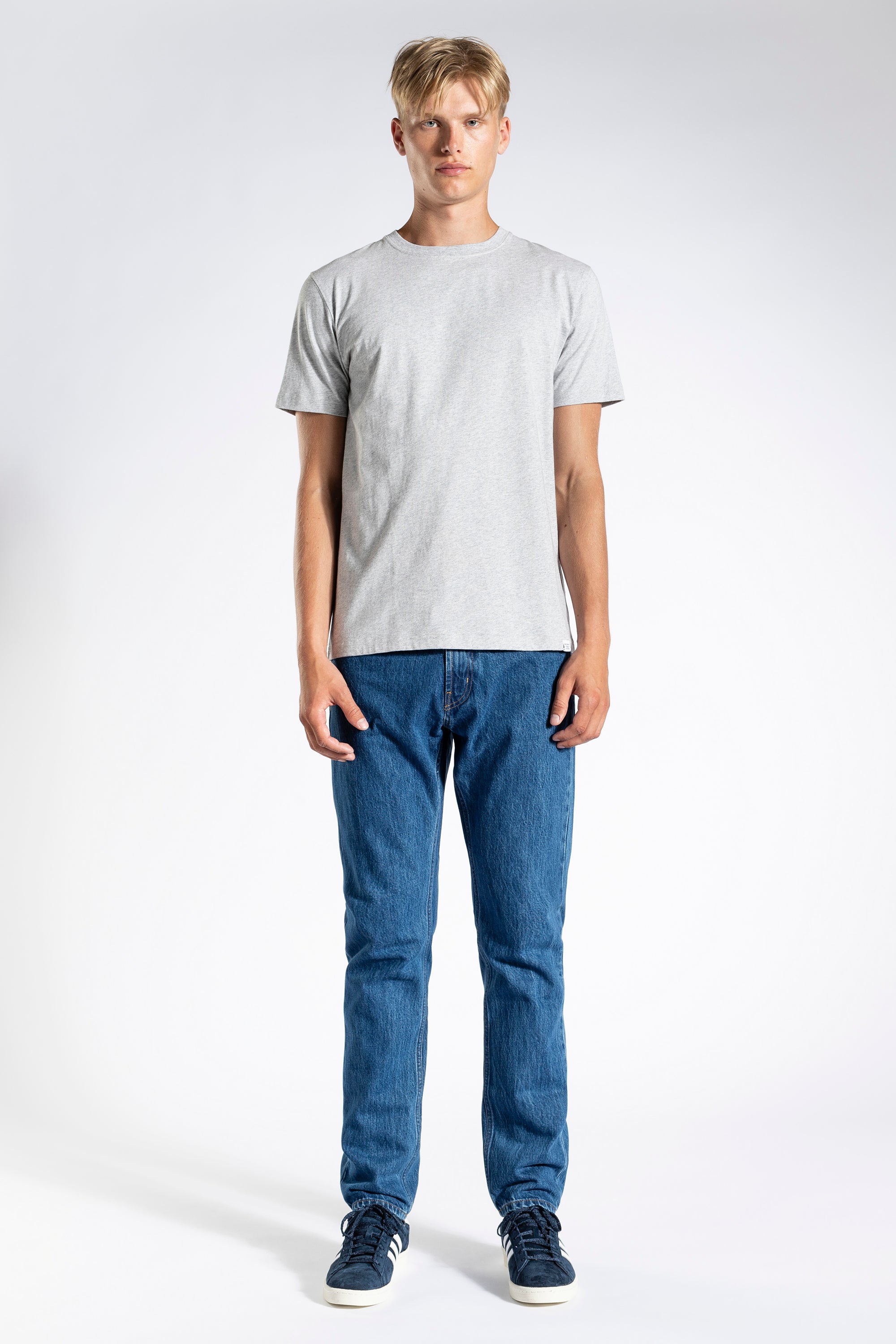 Niels Standard SS - Light Grey Melange