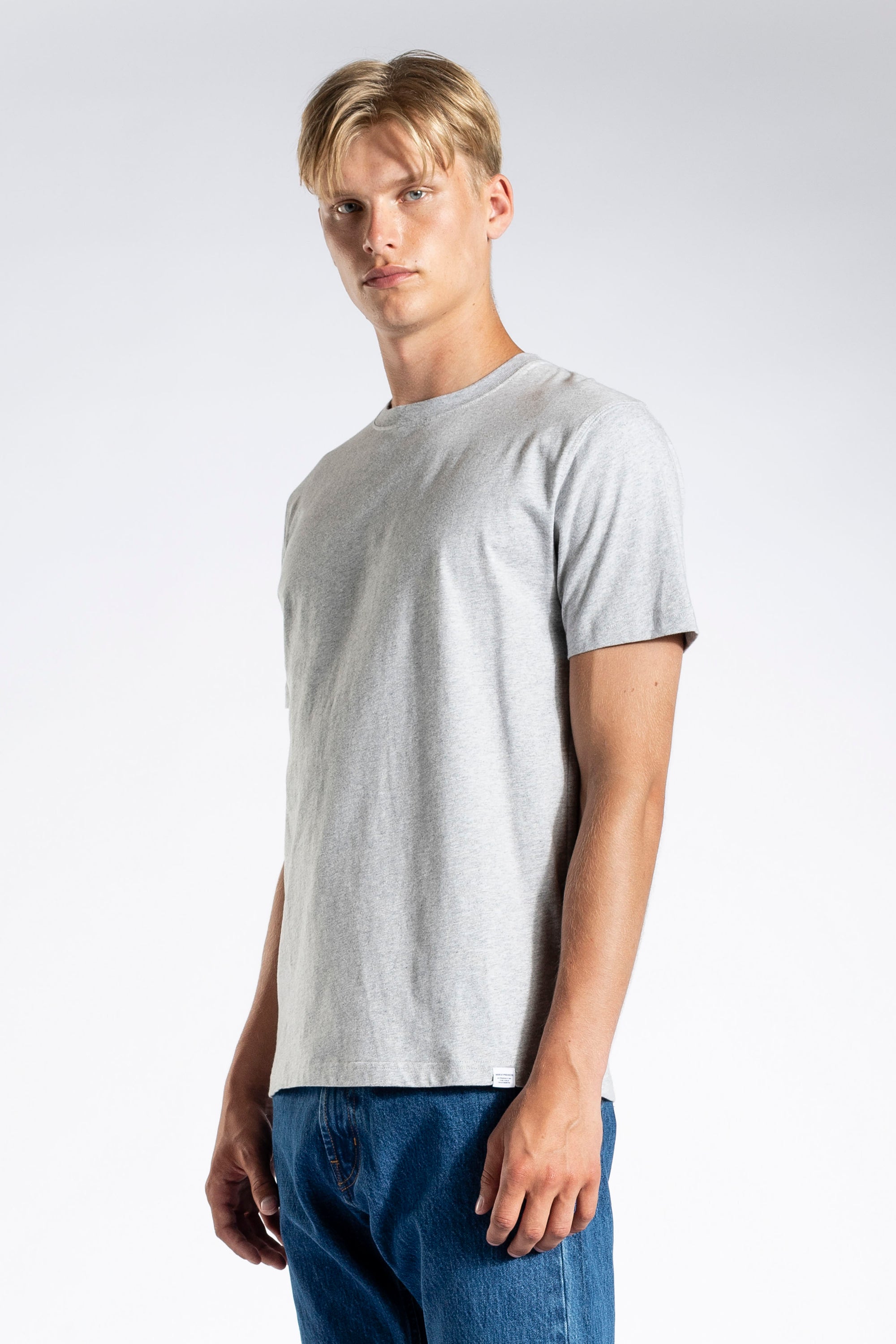 Niels Standard SS - Light Grey Melange