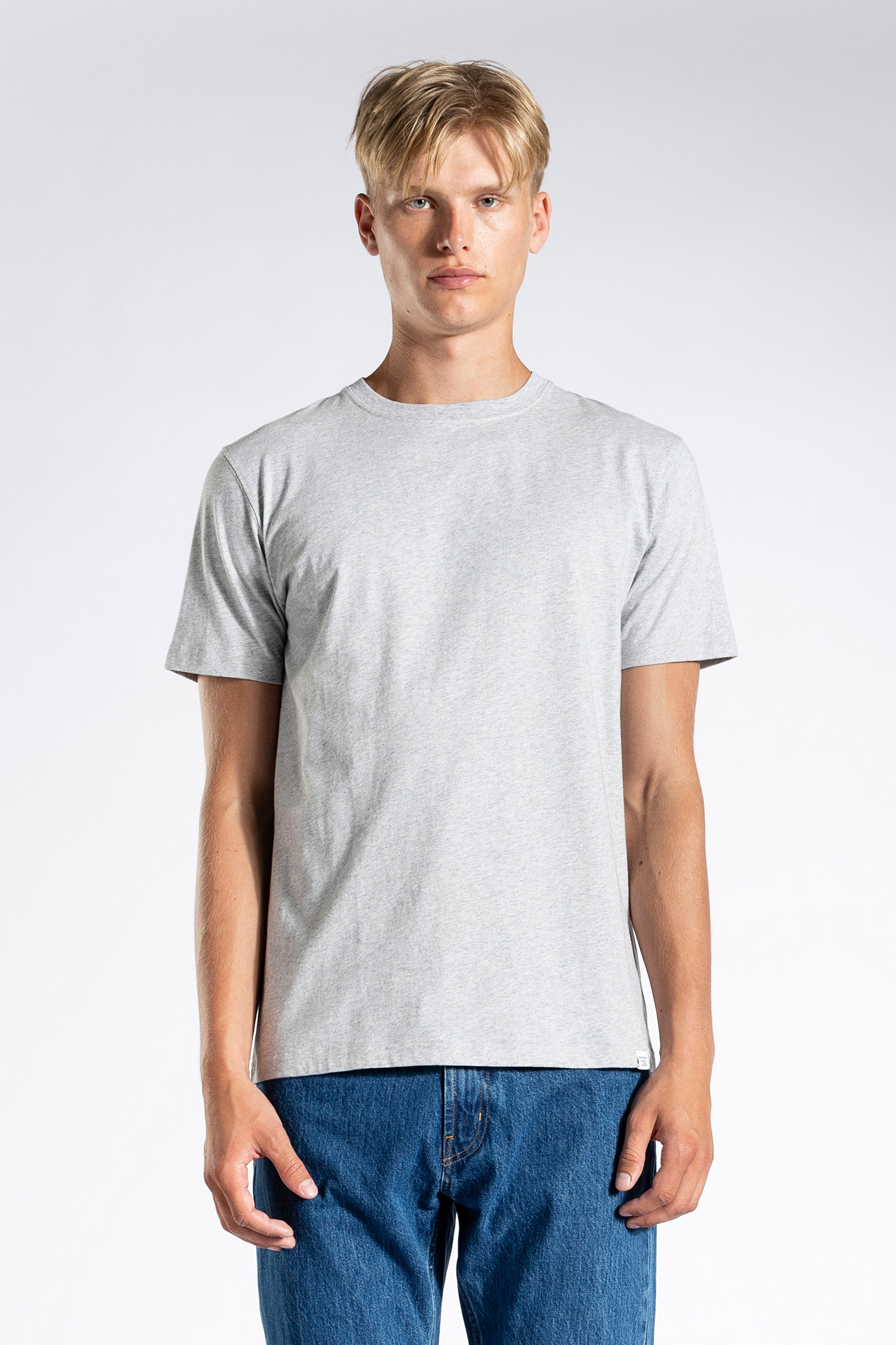 Niels Standard SS - Light Grey Melange