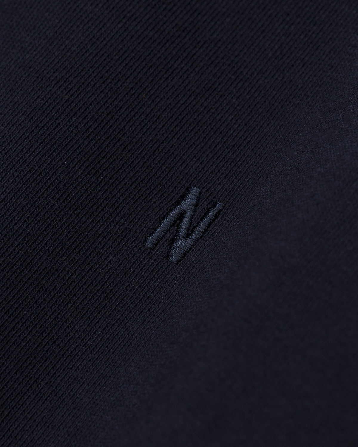 Vagn Slim Organic Sweatshirt - Dark Navy