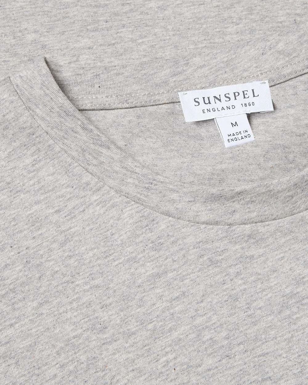 Organic Cotton Riviera T-Shirt - Grey Melange
