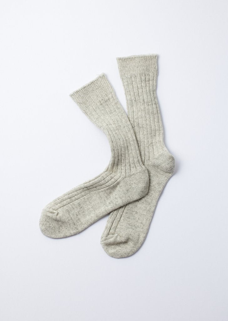 Organic Daily 3 Pack Ribbed Crew Socks