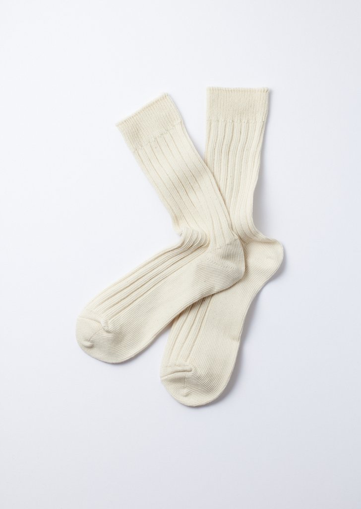 Organic Daily 3 Pack Ribbed Crew Socks