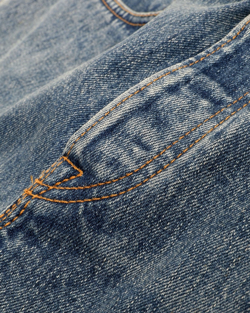 Organic Italian 5 Pocket Jean - 5 Year Wash