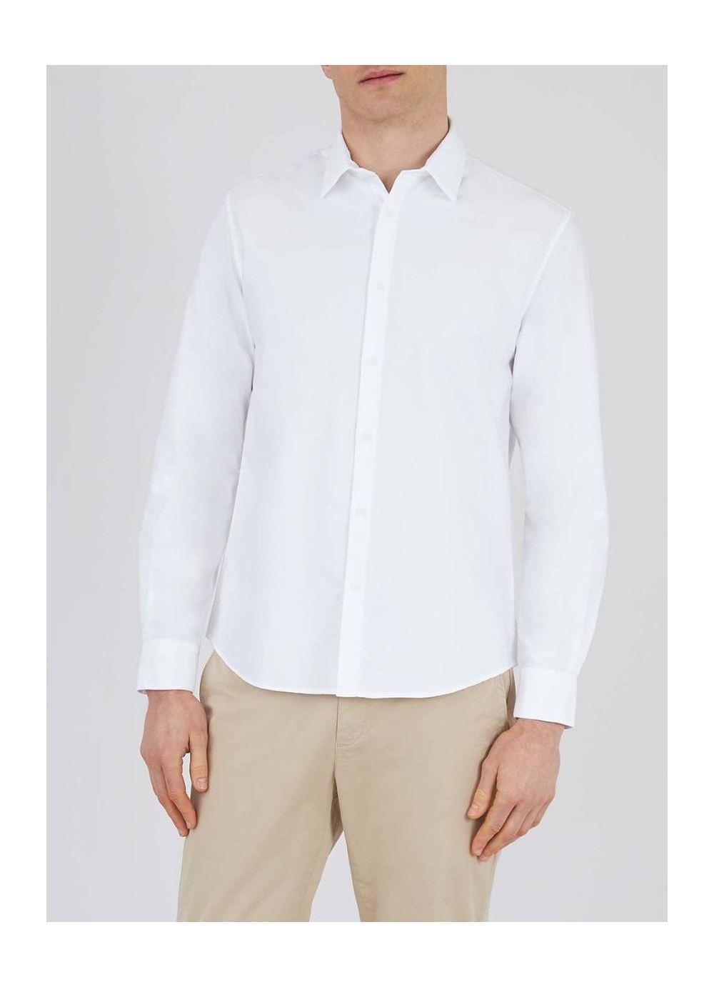 Casual Oxford Shirt - White