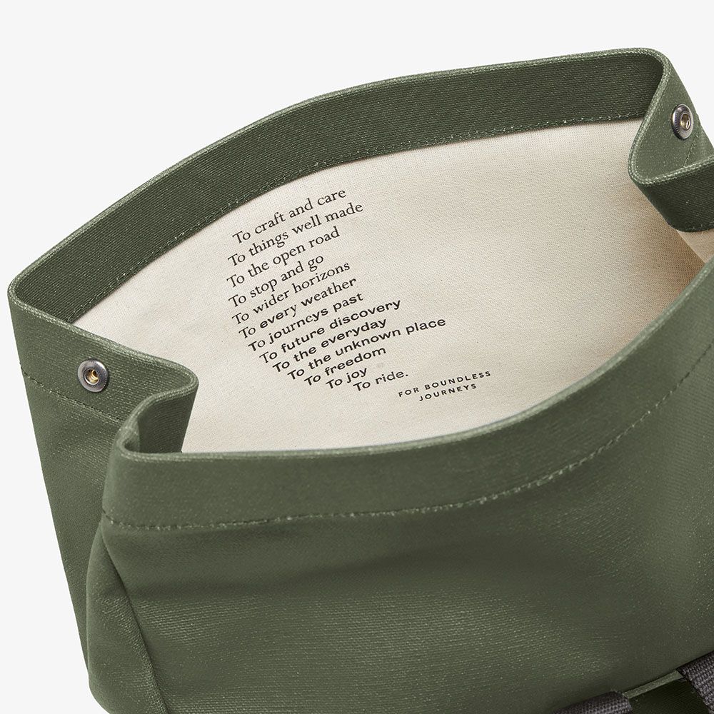 Pickwick Cotton Canvas Backpack - Forest