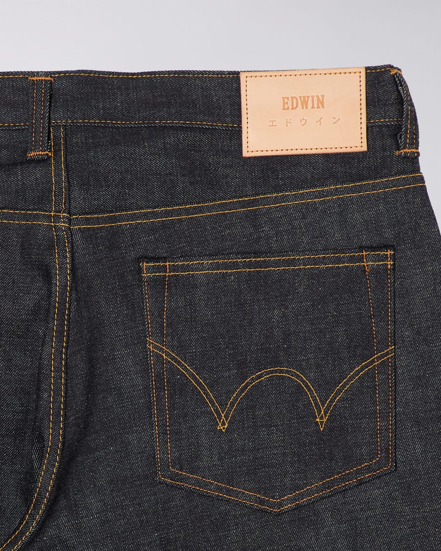 Regular Tapered Nihon Menpu - Dark Pure Indigo - Raw State