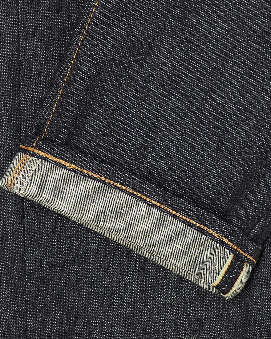 Regular Tapered Nihon Menpu - Dark Pure Indigo - Raw State