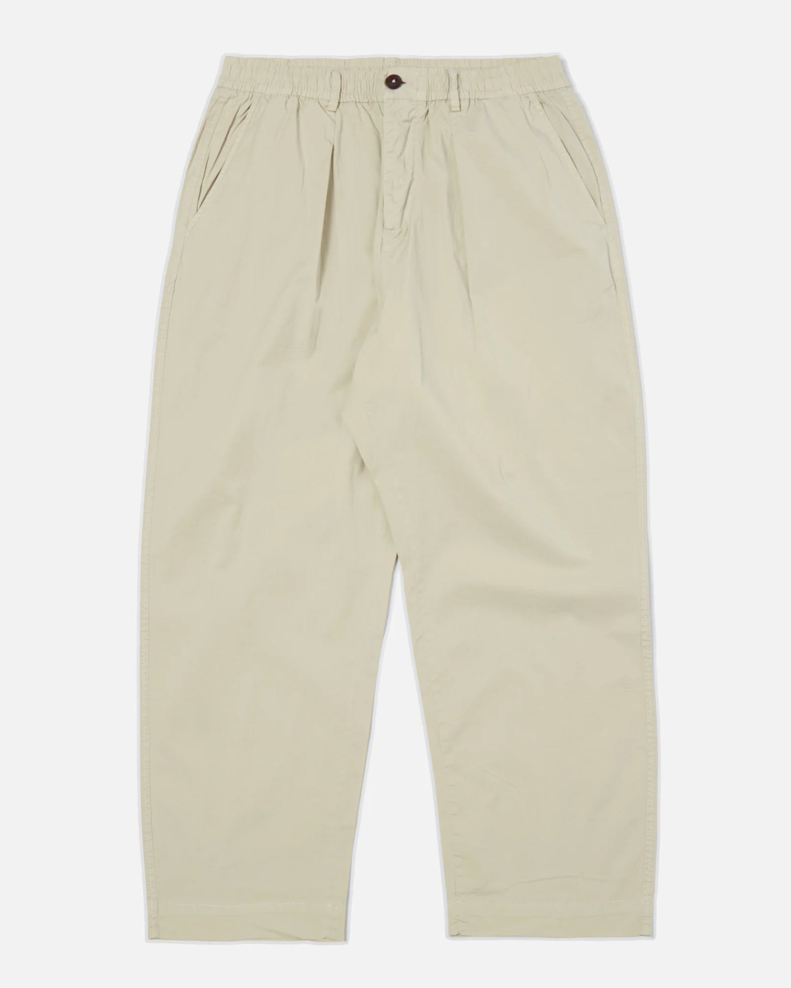 Oxford Pant In Stone Paper Touch - Stone