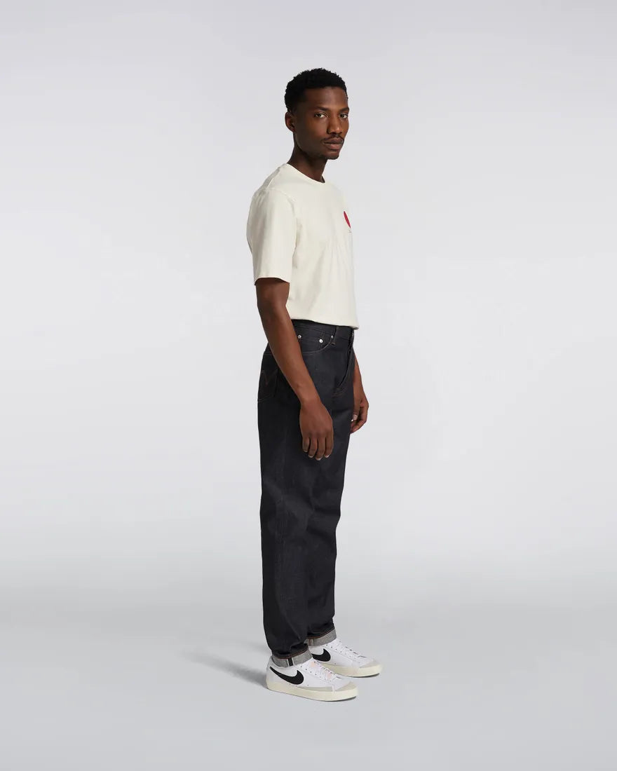 Slim Tapered - Kaihara Indigo Blue x White - Blue Unwashed