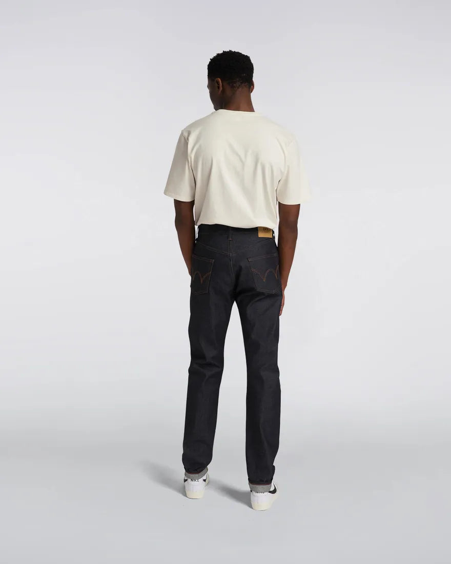 Slim Tapered - Kaihara Indigo Blue x White - Blue Unwashed