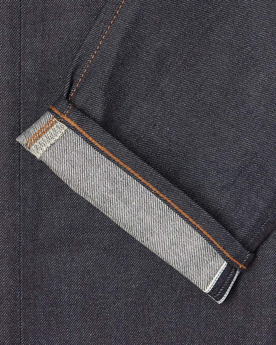 Slim Tapered - Kaihara Indigo Blue x White - Blue Unwashed