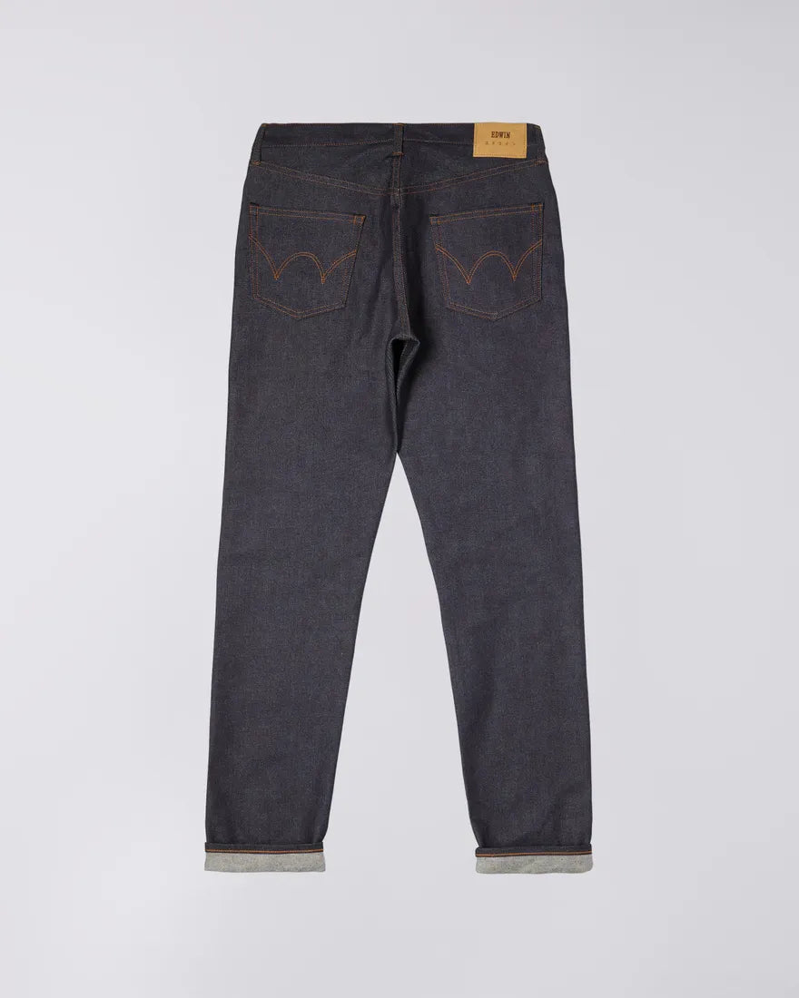 Slim Tapered - Kaihara Indigo Blue x White - Blue Unwashed