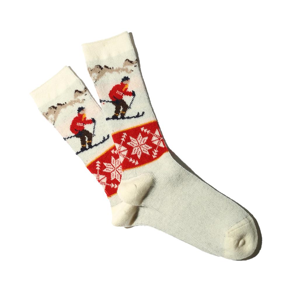 Wool Ski Jacquard Socks