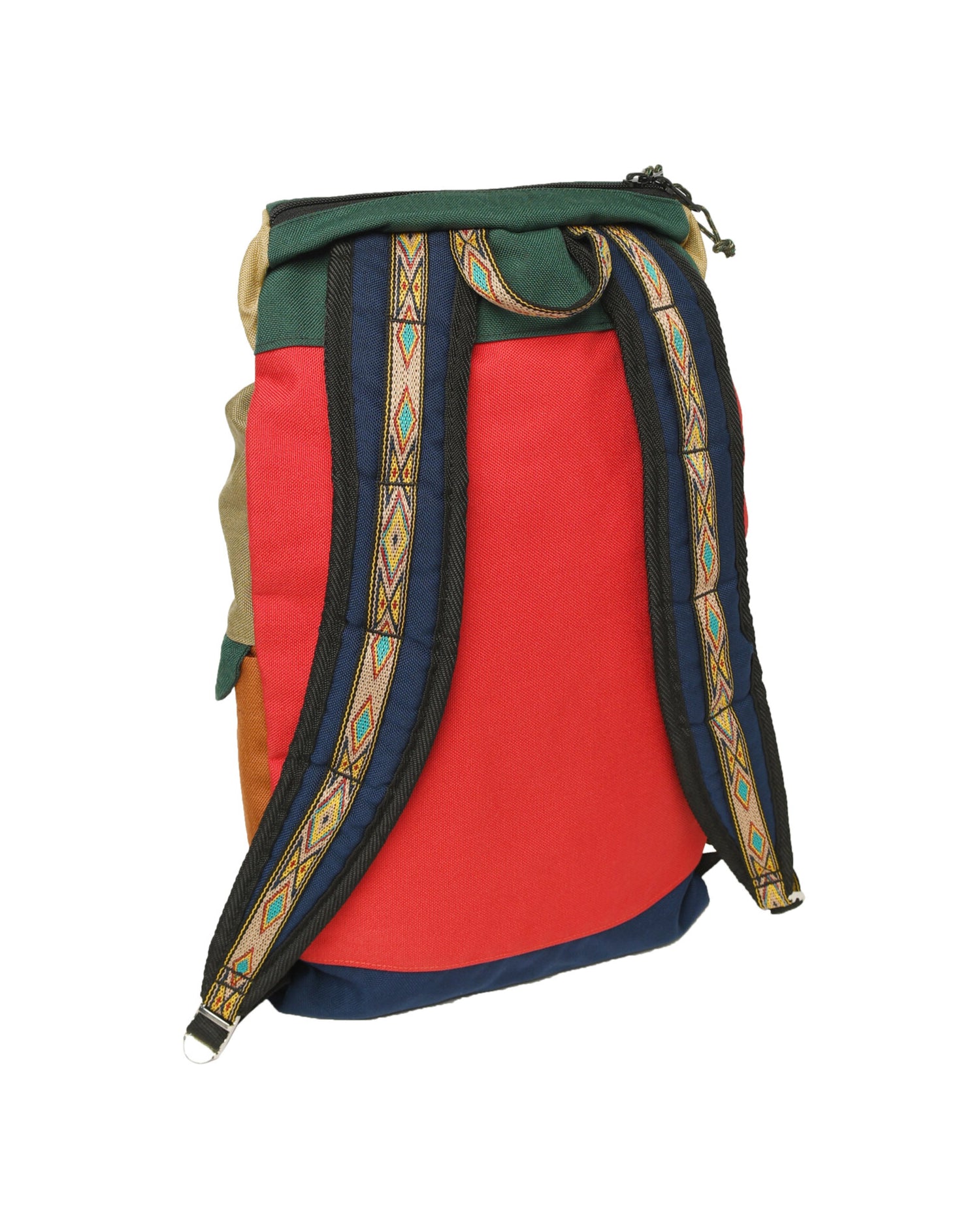 Medium Climb Pack - Forest Green / Barn Red