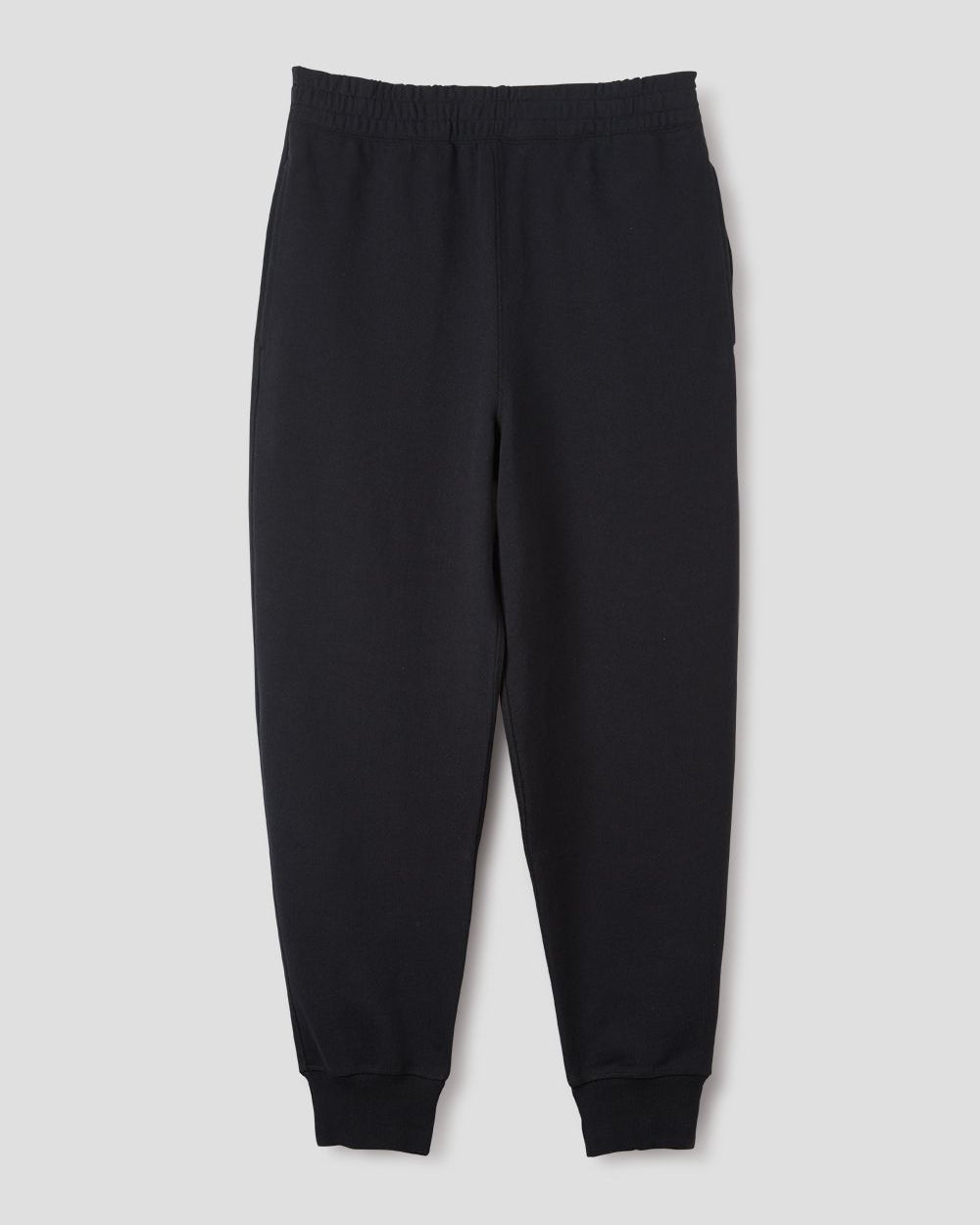 Flatlock Jogger Dry Loopback Jersey - Off Black