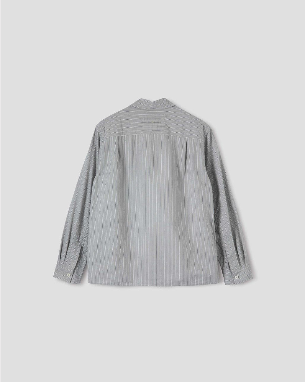 MHL Overall Shirt PJ Stripe - Grey/Black
