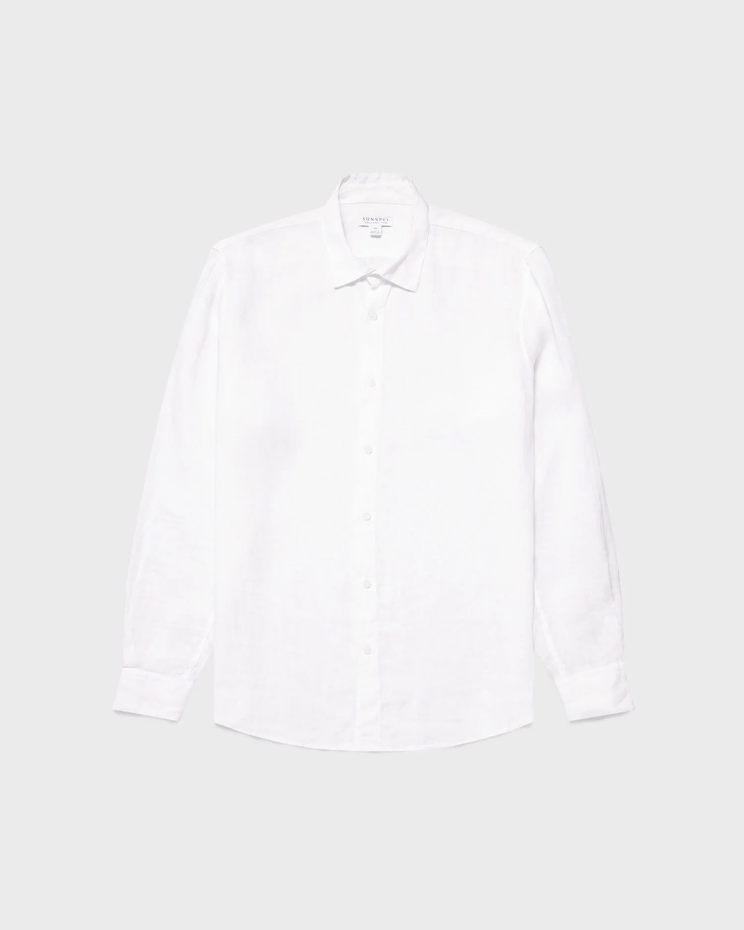 Casual Linen Shirt - White
