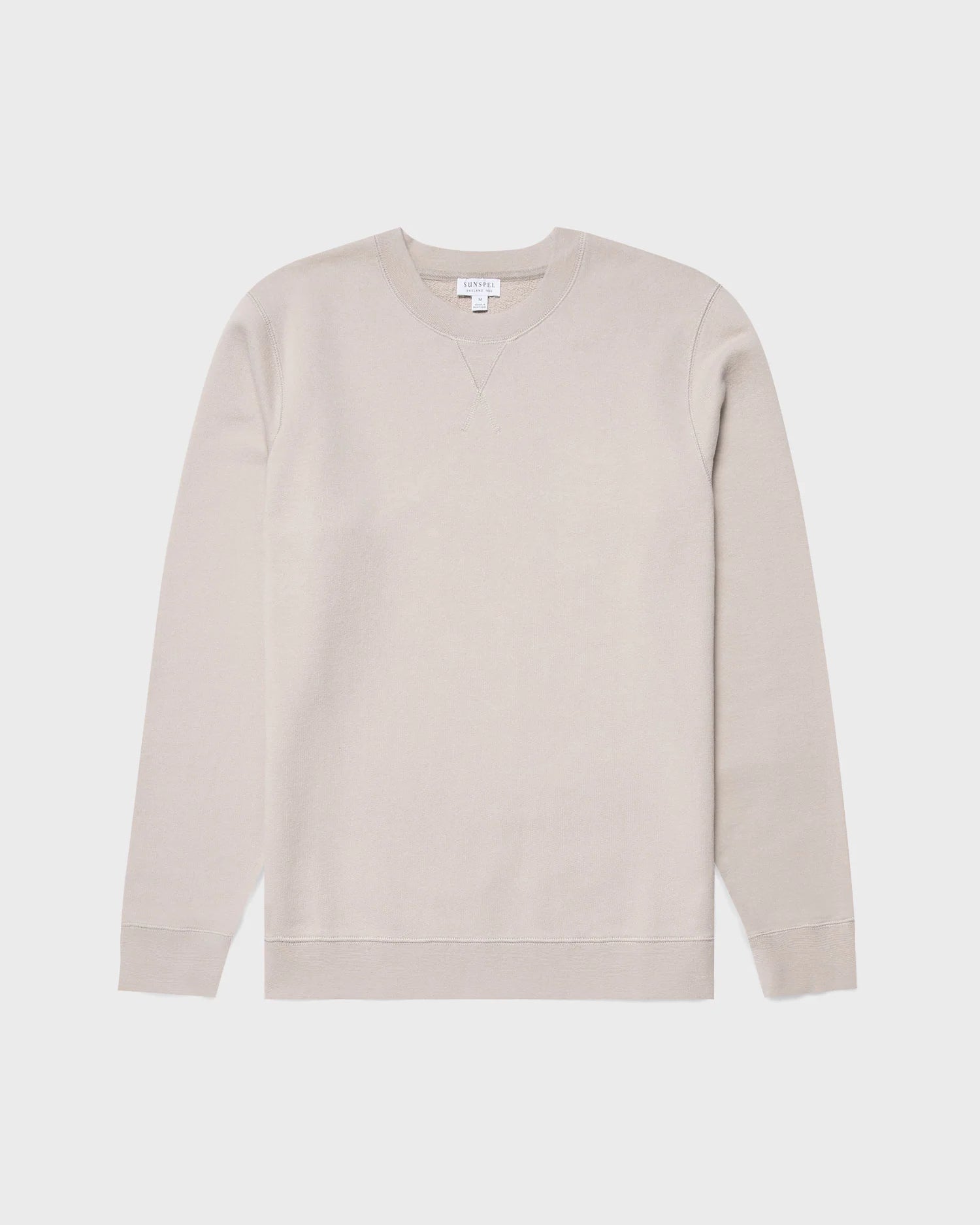 Cotton Loopback Sweatshirt - Light Sand