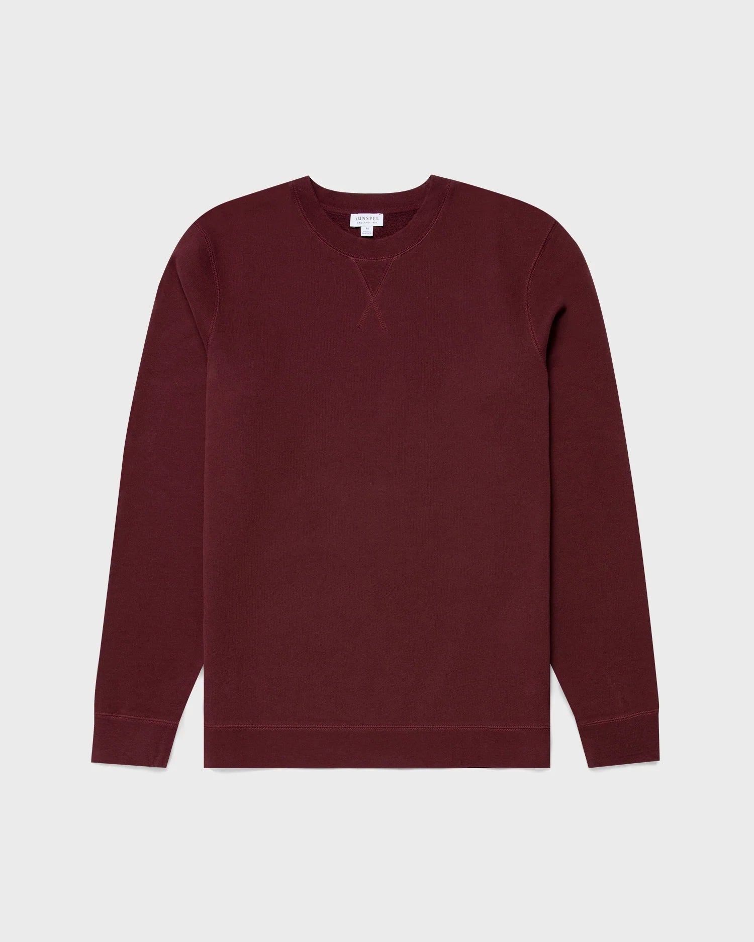 Cotton Loopback Sweatshirt - Vino