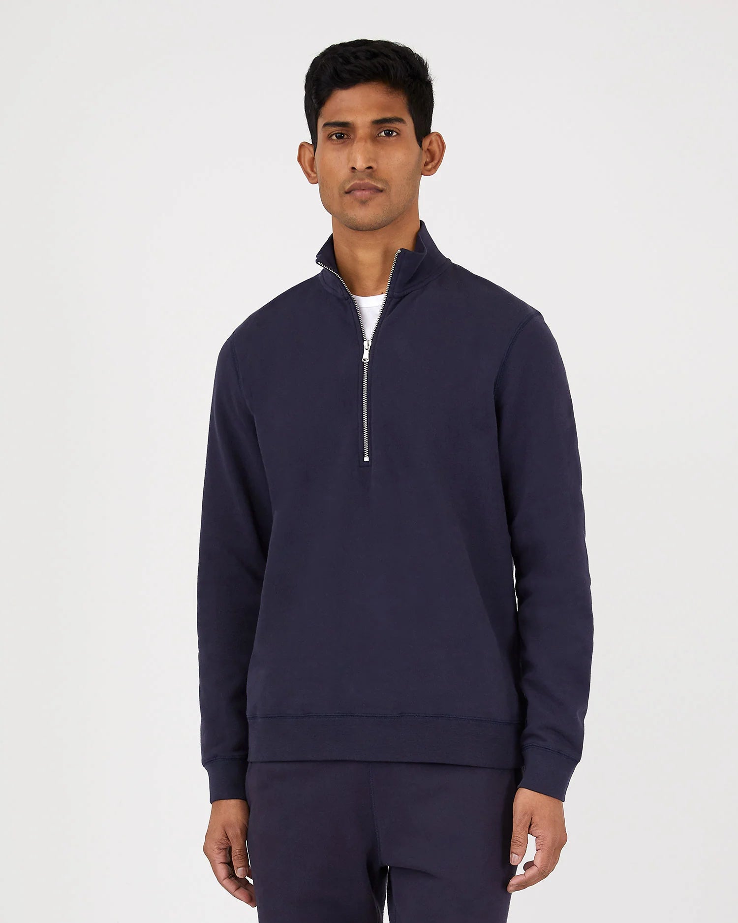 Half Zip Sweatshirt - Navy