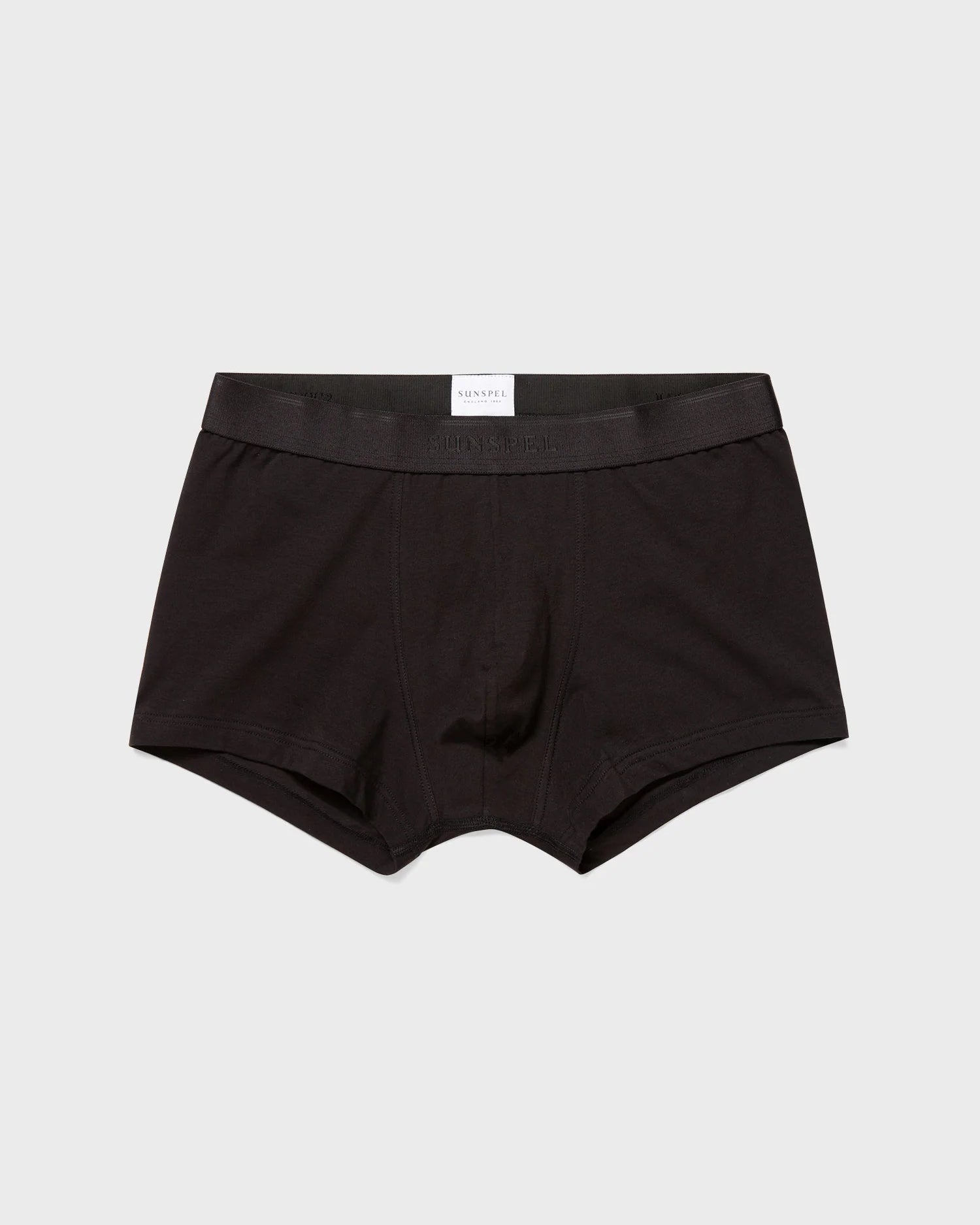 Stretch Cotton Trunks - Black