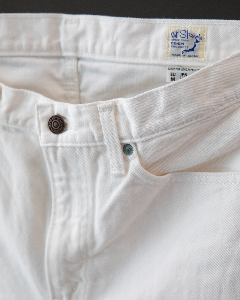 107 Ivy Fit Denim - White