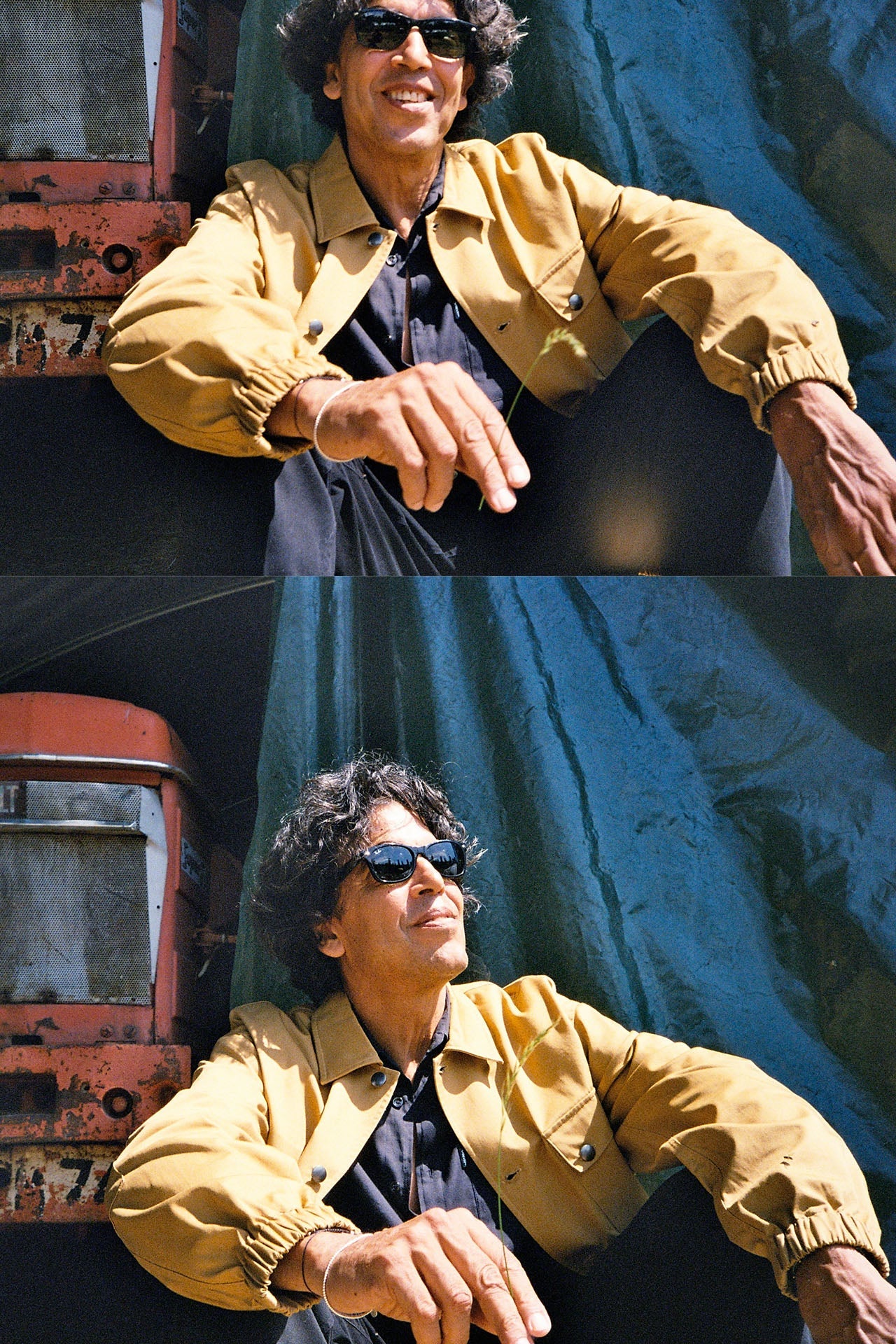 Patch Jacket - Mustard Yellow