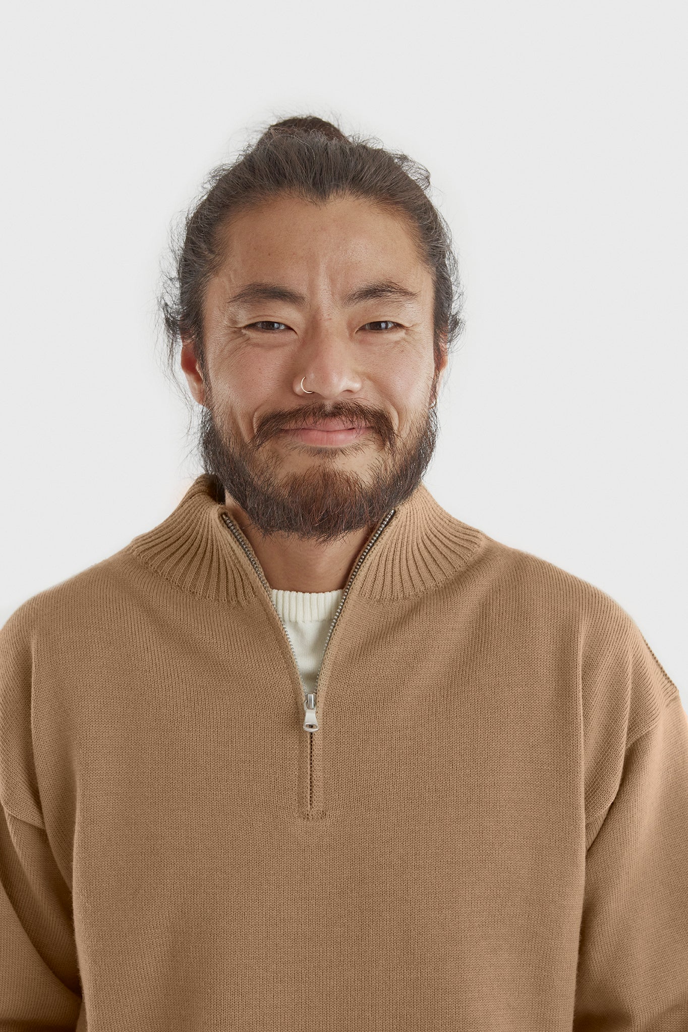 Seaman Half Zip - Camel