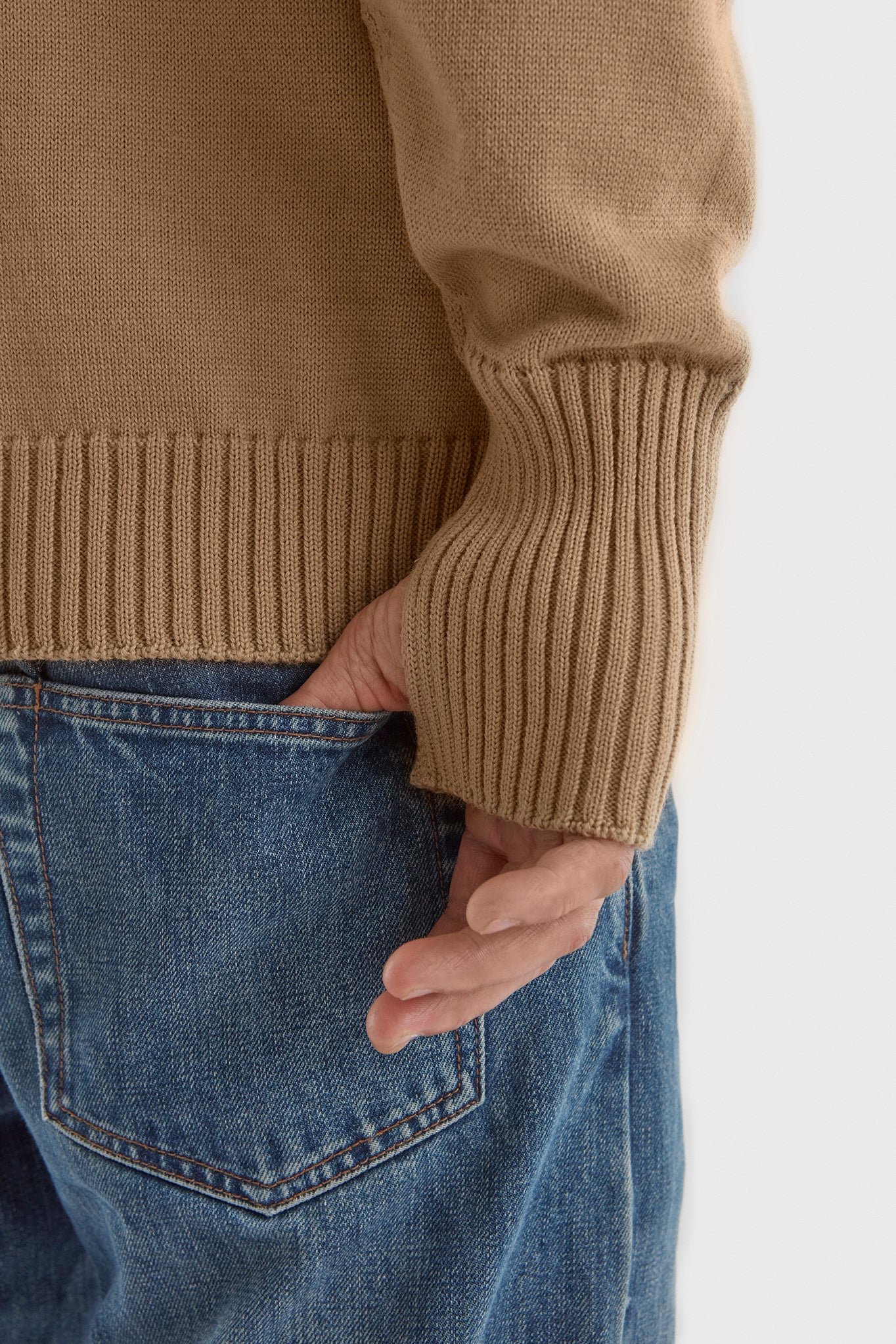 Seaman Half Zip - Camel